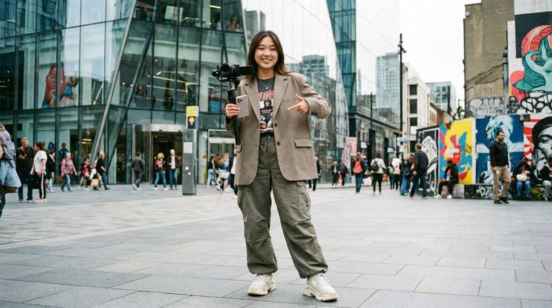 国产自拍时尚穿搭视频